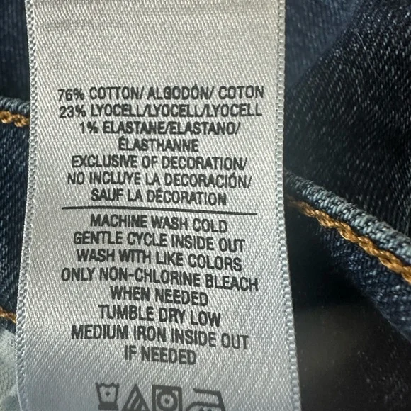 Joe's Jeans The Joplin First Step Dark Blue Pencil Skirt. Size 28. - Picture 6 of 6